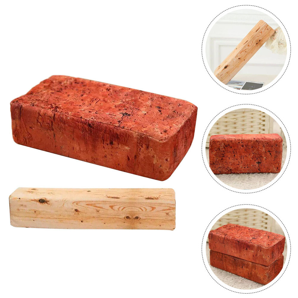 2 Pcs Plush Toy Pin Pillow Bed Pillows Child