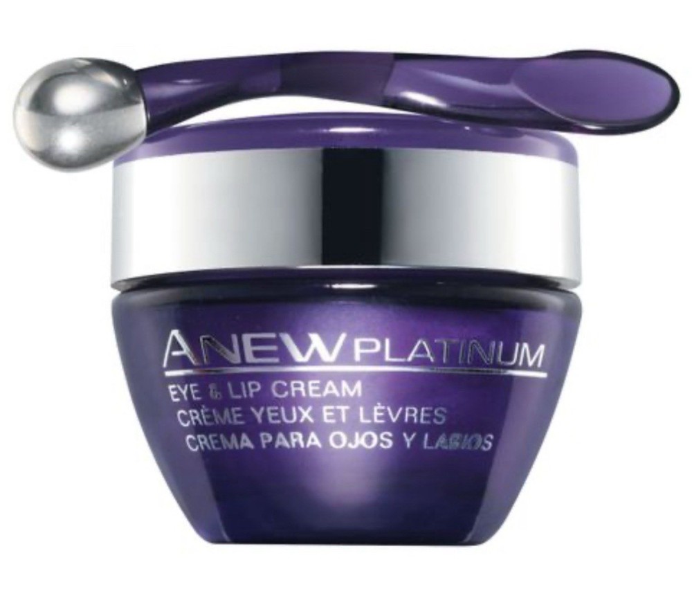 Avon Anew PLATINUM Anti-Aging Eye and Lip Cream for Youthful Skin