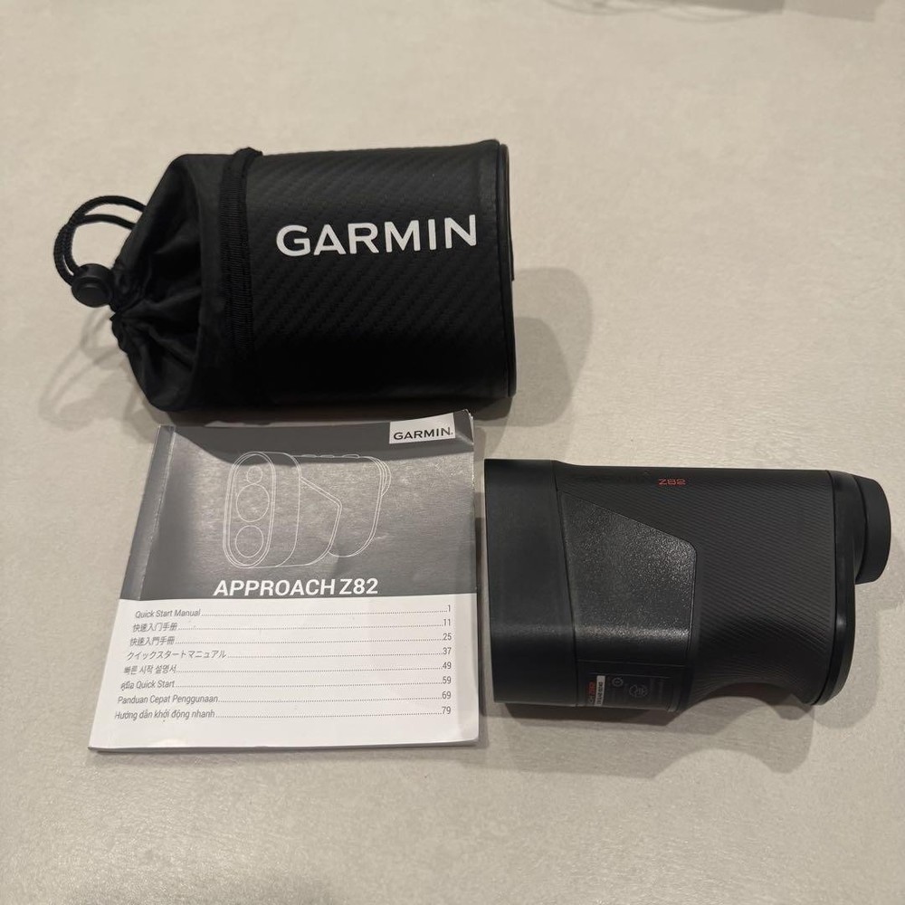 Garmin Approach Z82 Premium Golf Laser Rangefinder with GPS