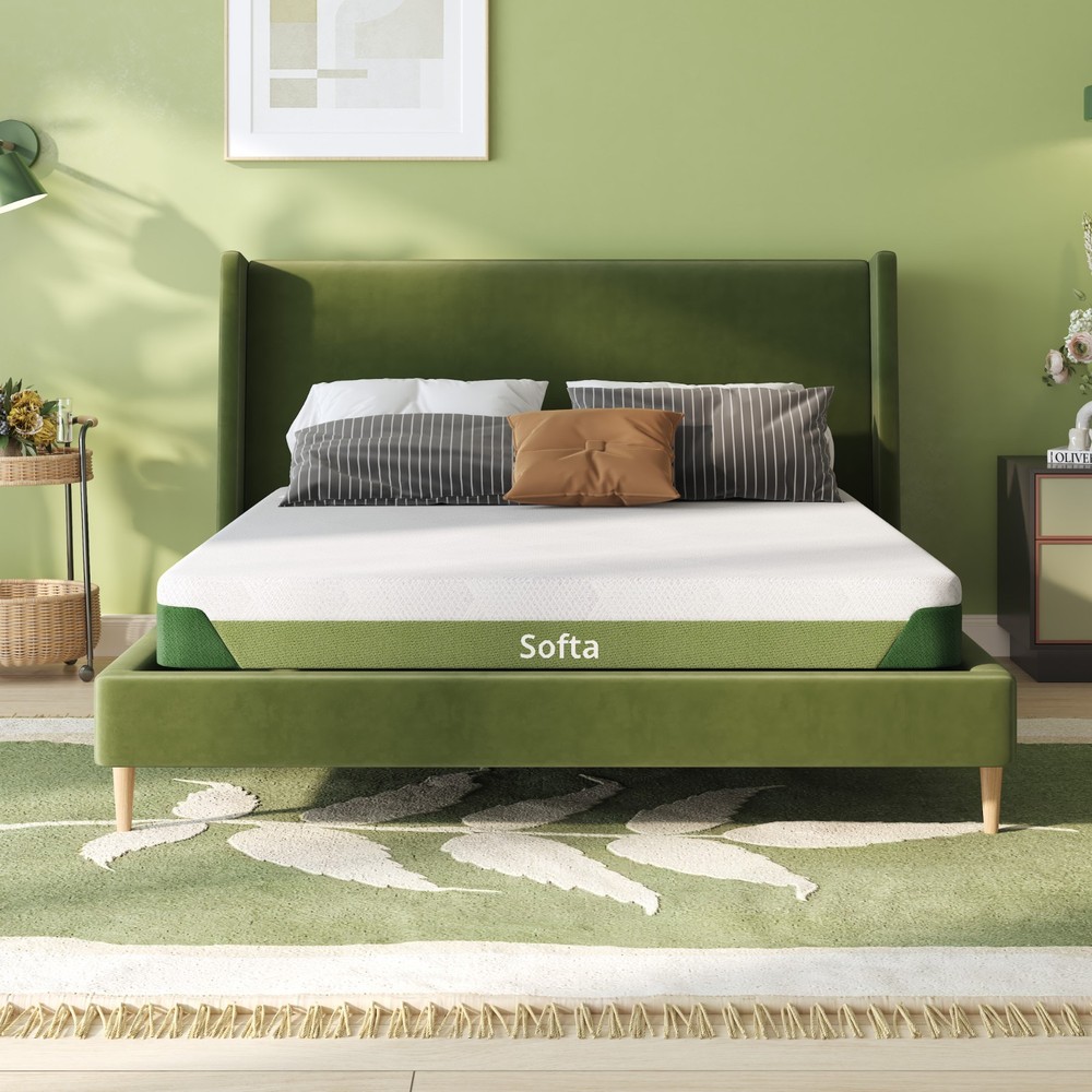 Cooling Gel 3-Layer eShelf Foam Mattress with Bamboo Viscose Cover