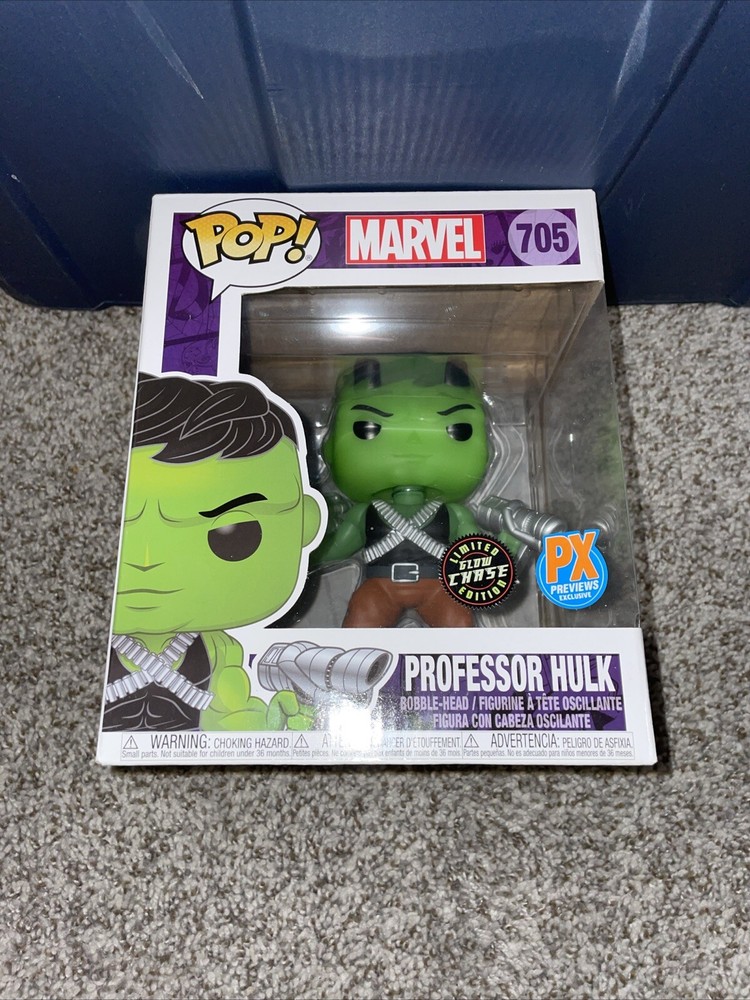 Funko Pop #705 Marvel - Professor Hulk (Chase) (Glows in the Dark) - Free Ship