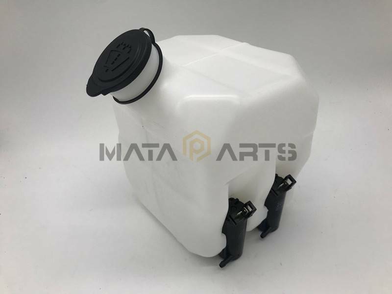 24V Double Motor Water Washer Tank for Caterpillar 312D 320D E320C 312C 330 336D-image