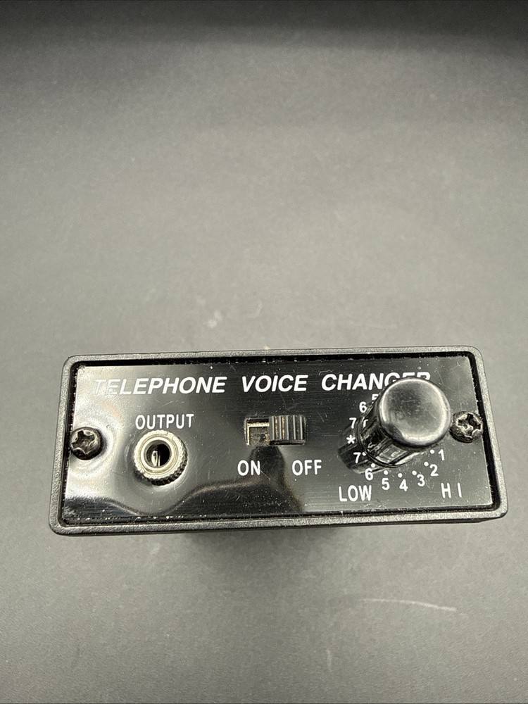 TELEPHONE VOICE CHANGER (PRANK THEM ALL!) 16 DIFFERENT VOICE ALTERING LEVELS