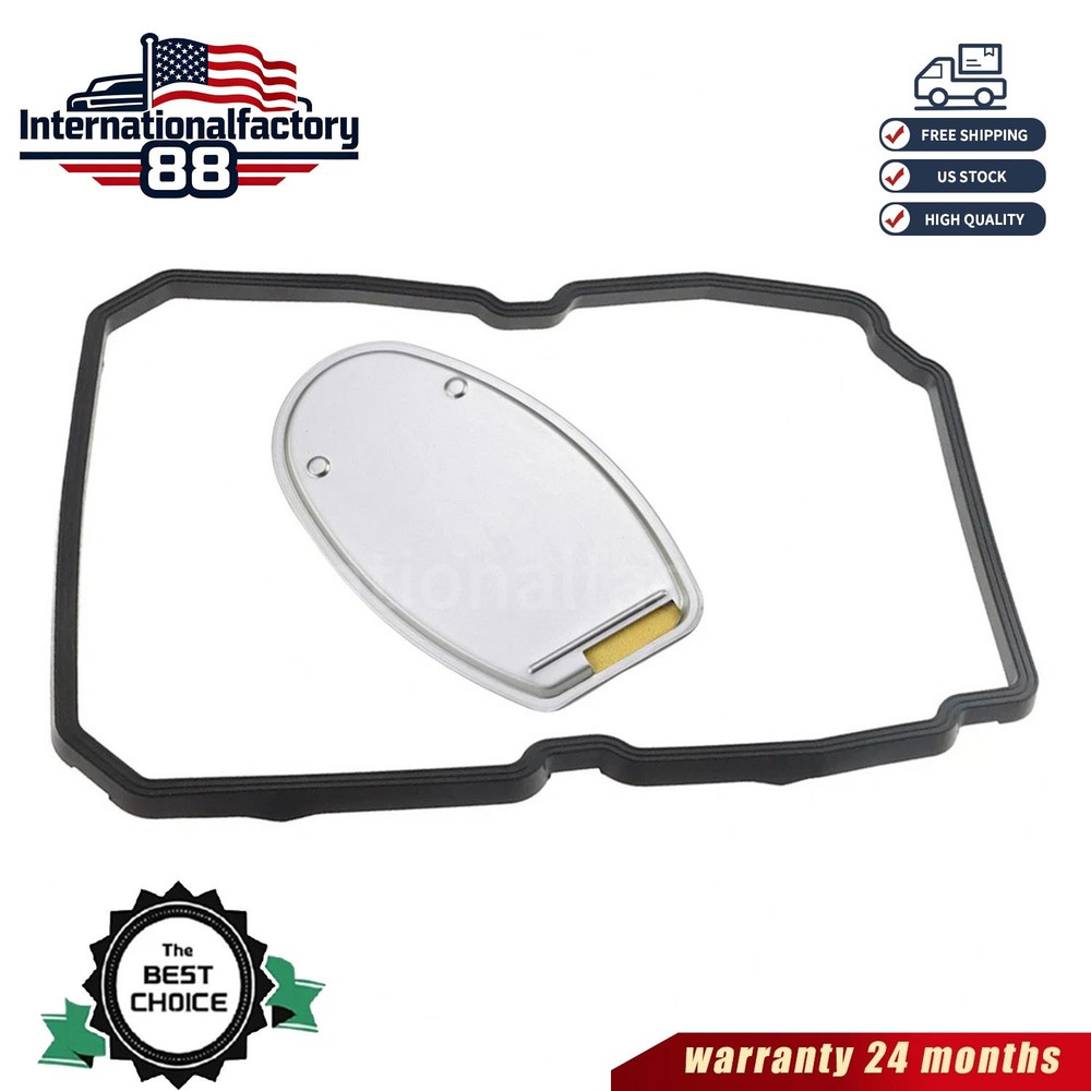 Automatic Transmission Filter + Oil Pan Gasket for Chrysler Dodge Jeep 2003-2019