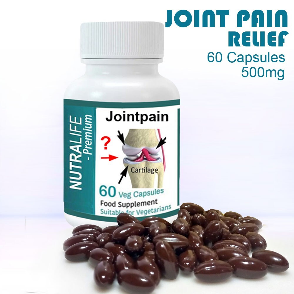 Pain Relief Capsules for Joint, Muscle, Nerve, osteoarthritis Natural Pain Relie