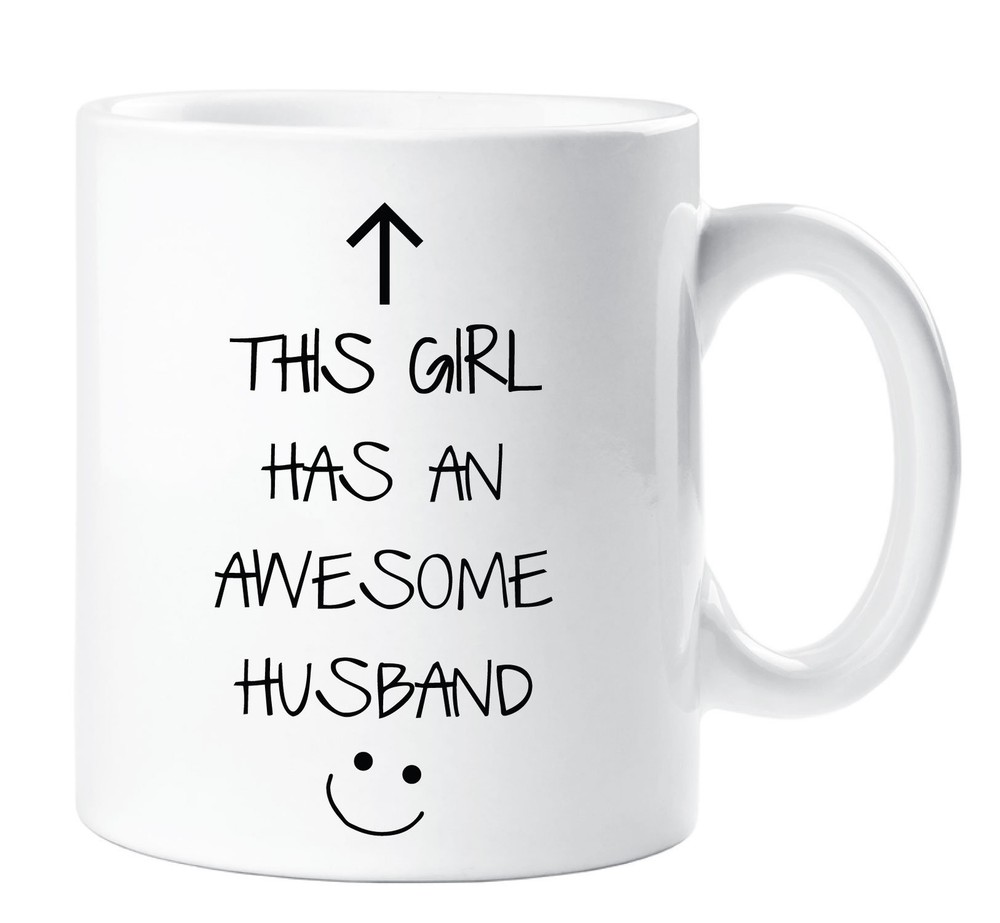 Awesome Wife Mug - Perfect Gift for the Best Husband