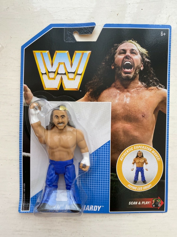 BNIB WWE MATTEL RETRO SERIES 10 MATT HARDY WRESTLING ACTION FIGURE HASBRO WWF