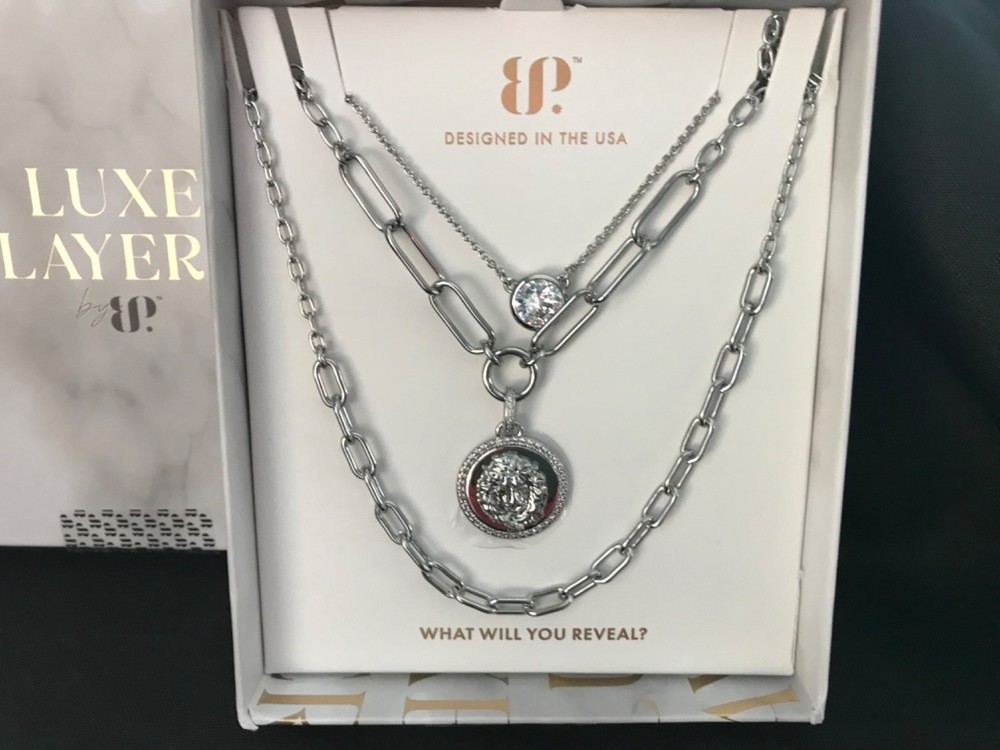 Bomb Party Summer 2025 Luxe Layers Necklace Hear Her Roar NK82575