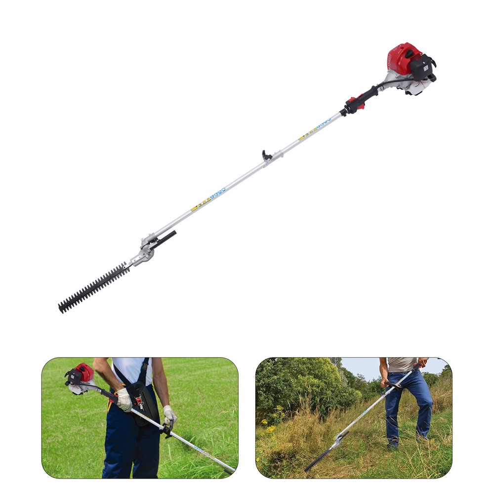 5 in 1 51.7 CC Petrol Hedge Trimmer Chainsaw Grass trimmer Brush Cutter Outdoor