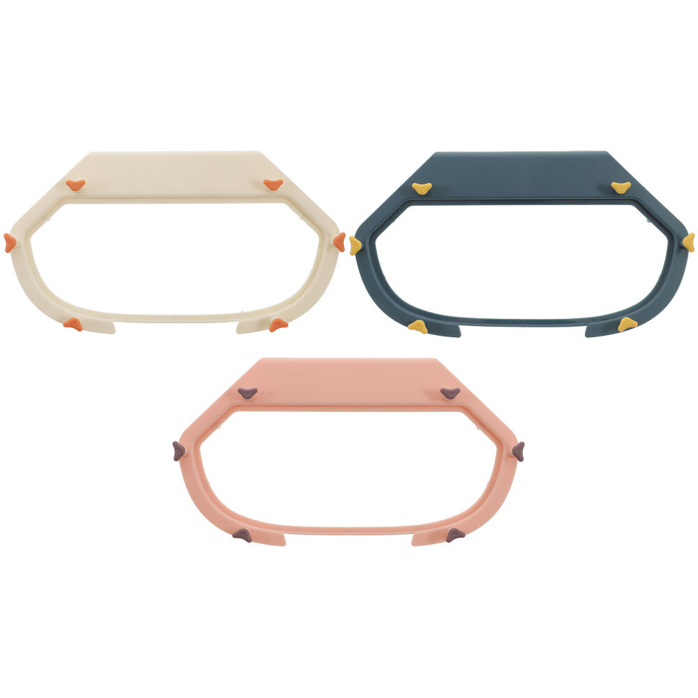 3-Pack Sink Filter Holder Stopper Kitchen Drain Storage Shelves Organizer