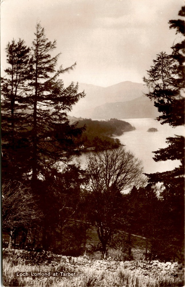 Loch Lomond, Tarbet Postcard