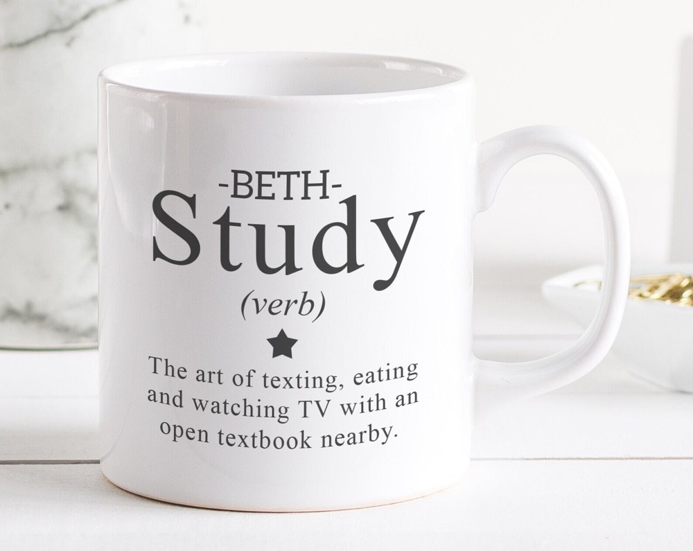 Personalised Uni Mug Funny Graduation Gift for Students University Present  