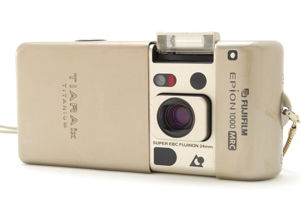 [Near MINT/Strap] FUJI FUJIFILM Epion 1000 MRC TIARA ix TITANIUM APS from JAPAN