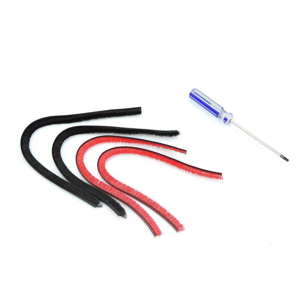 4Pcs Soft Plush Strips Compatible with Dyson V6 V7 V8 V10 Vacuum Roller Brush