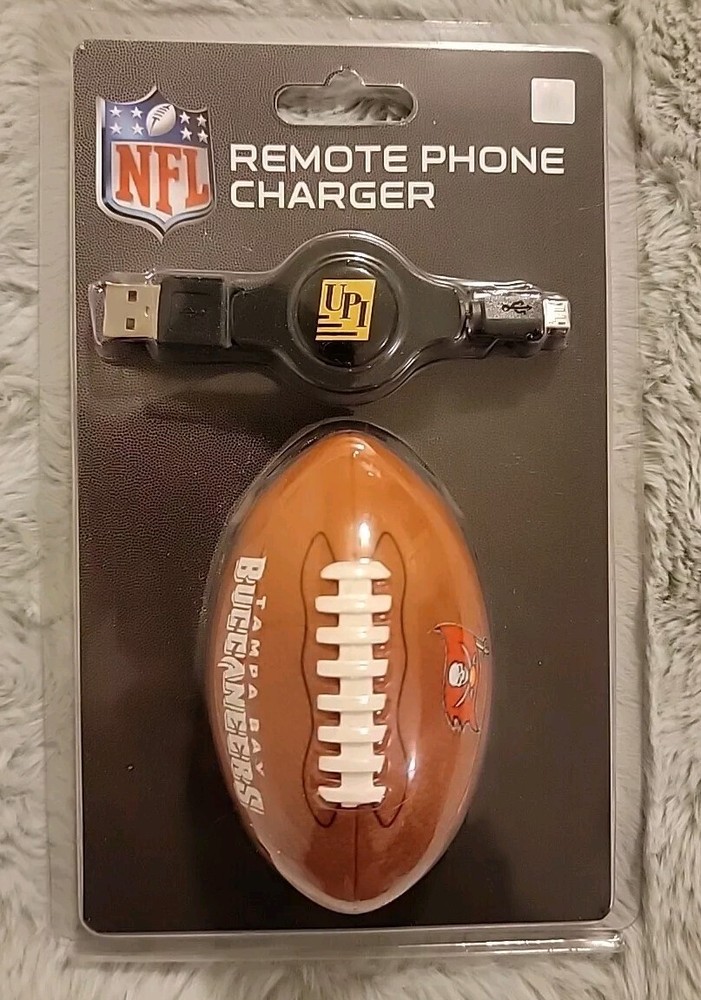 🎁🆕 NFL Buccaneers Backup Battery Charger SmartPhone/Tablet/iPad/iPhone 3600mAh