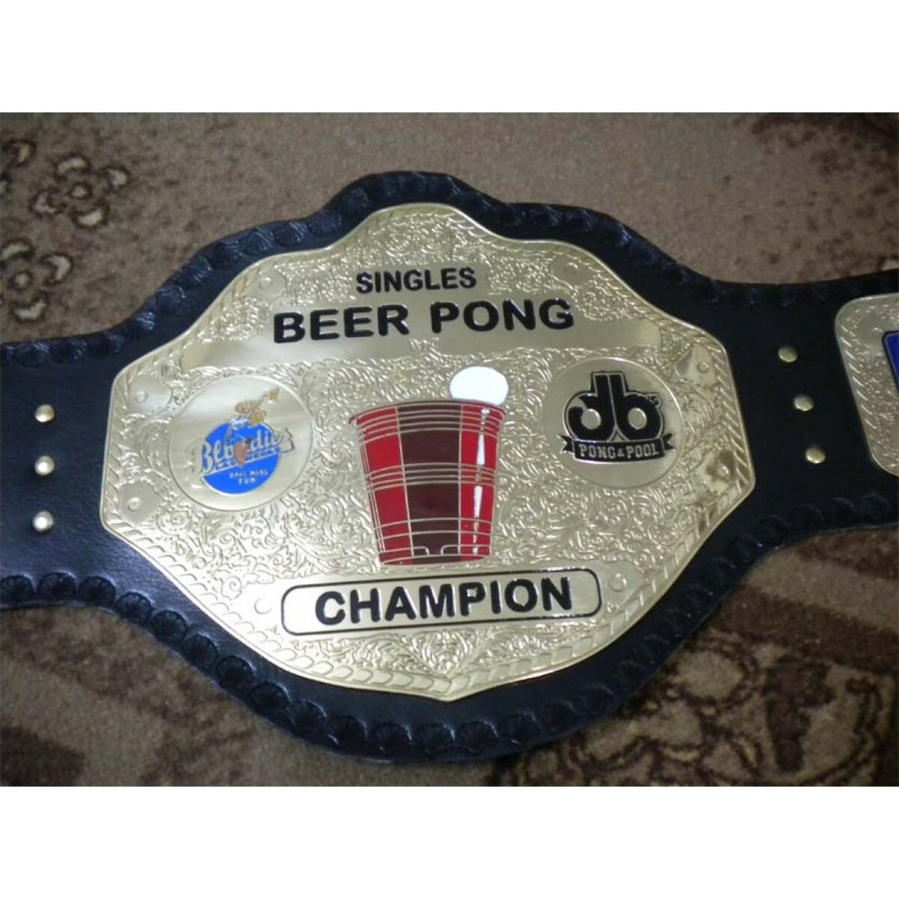BEER PONG CHAMPIONSHIP BELT