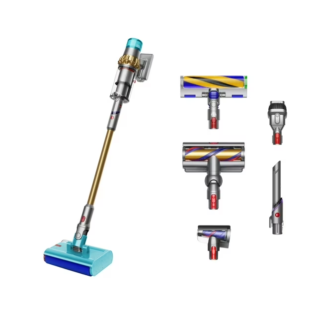 Dyson V15s Detect Submarine Absolute Cordless Stick Vacuum in Gold 448841-01