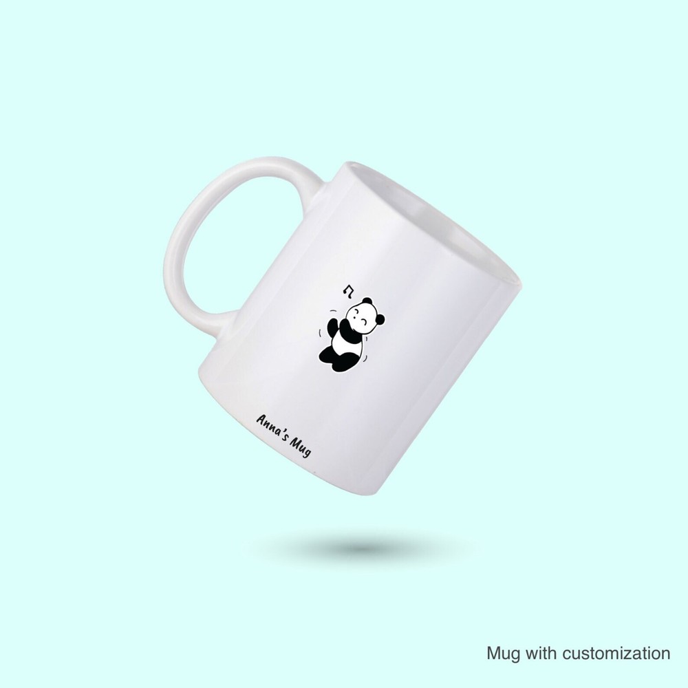 Panda Coffee Mug Panda Personalized Mug Panda Icon Coffee Cup Pandas Mug Gift