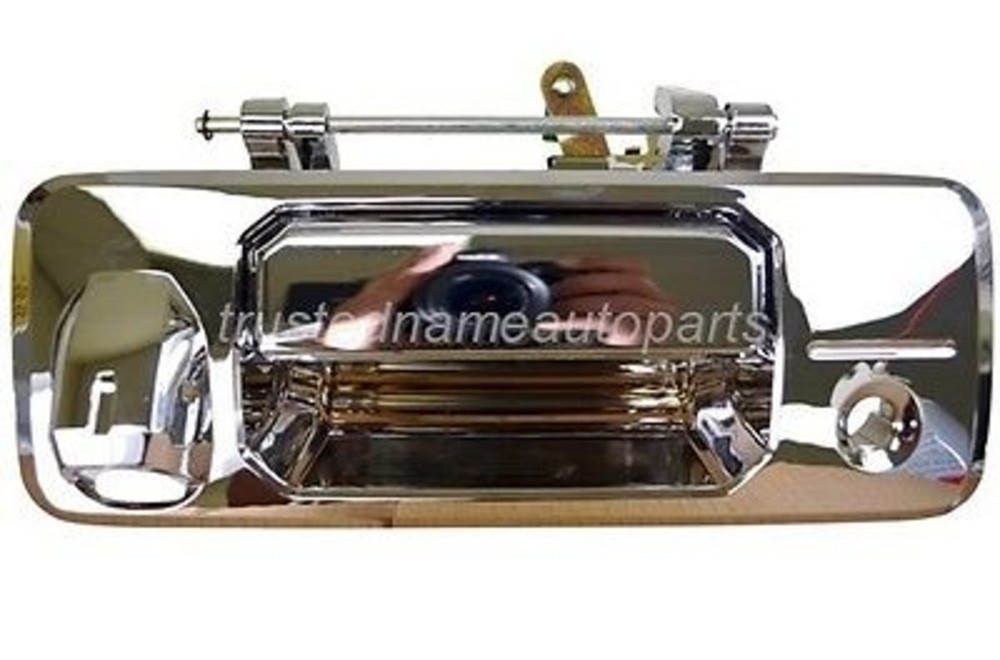 fits 2014 to 2020 Toyota Tundra Tailgate Handle Camera Chrome