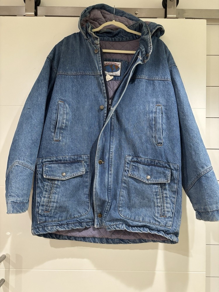 Vintage Essentials International Choice Mens Jean Denim Jacket