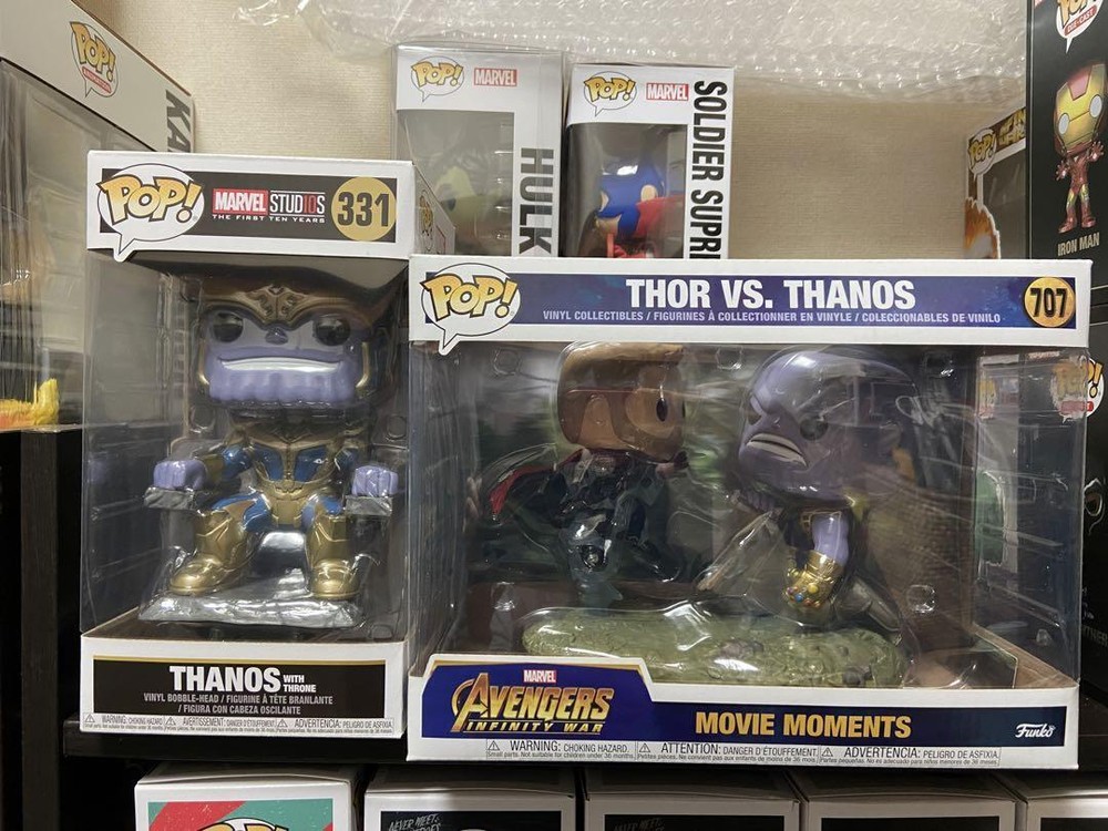 Funko Pop Thanos 2Items Set