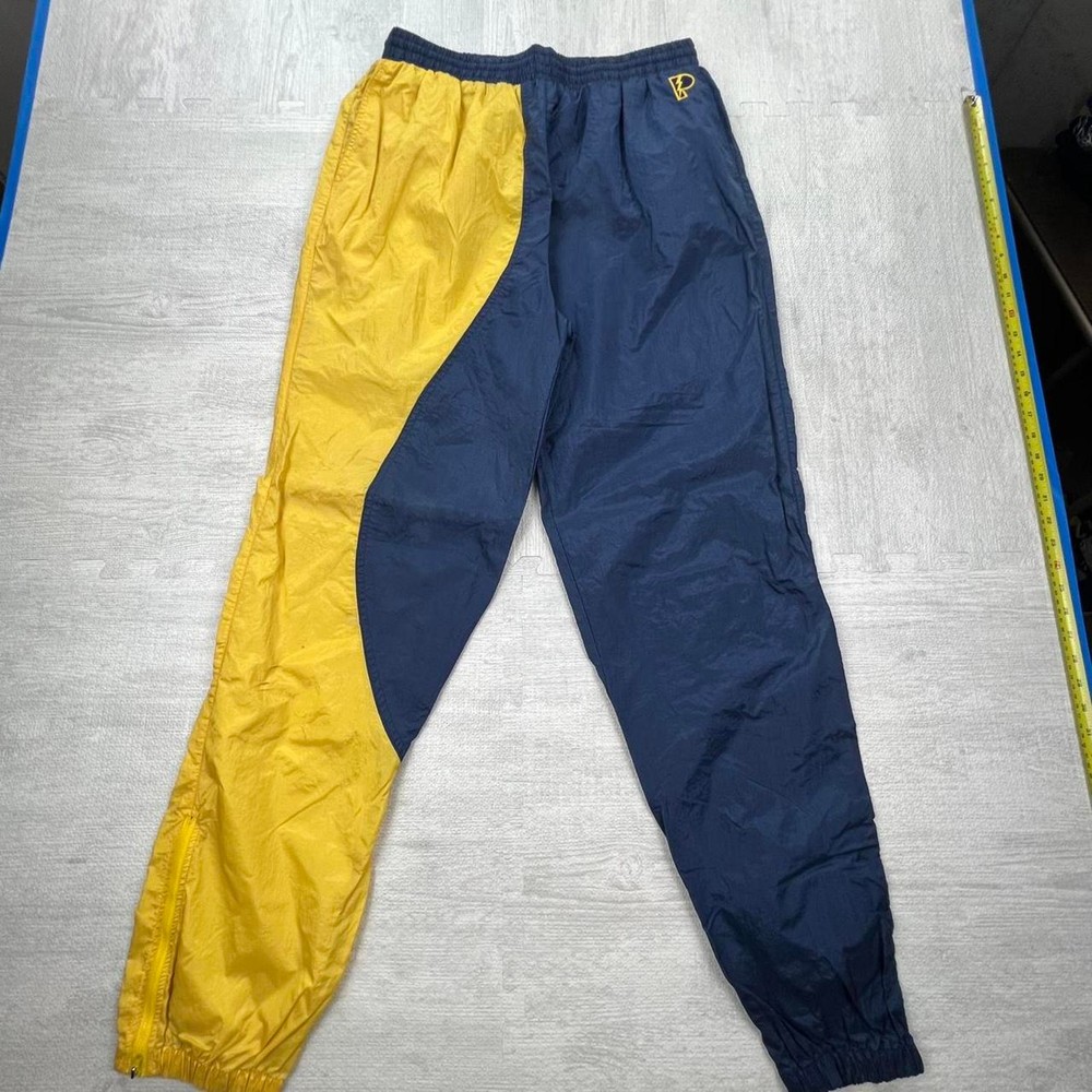 Vintage 90s Michigan Wolverines Sweatpants Size: XL Blue Yellow NCAA College