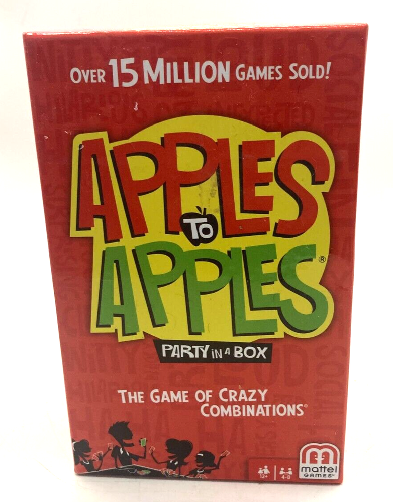 Apples To Apples Party Box Card Game - Mattel, New, Free Post