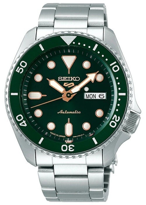 Seiko 5 Sports Blue Men's Watch SBSA013 Japan-Made Automatic