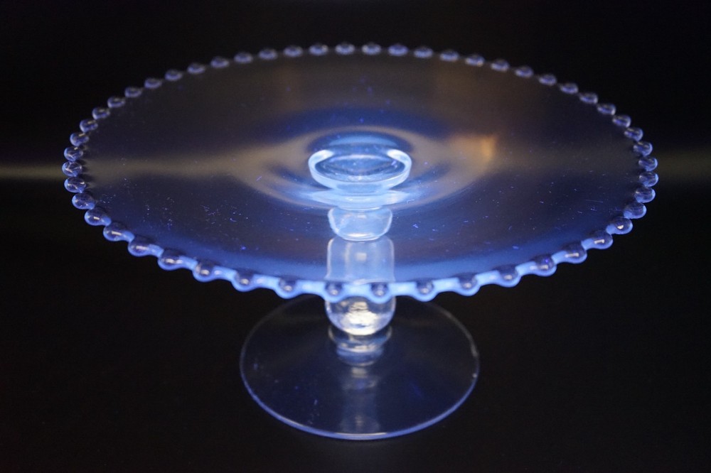 Imperial Glass Candlewick Lead Glass Cake Stand
