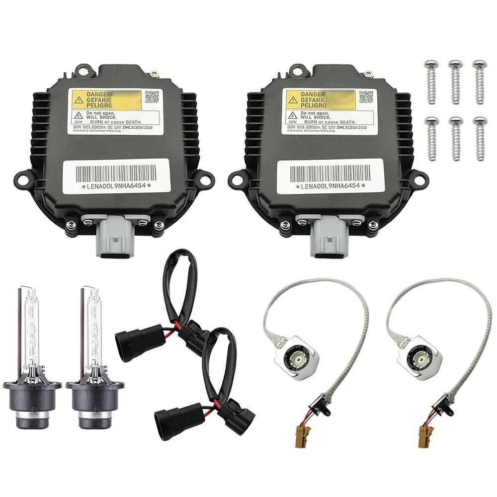 2pcs For Infiniti EX35 EX37 JX35 QX60 Xenon Ballast Igniter HID D2S Bulb Kit