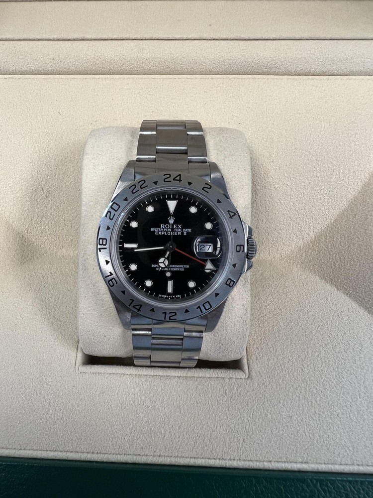 Rolex Explorer II Black Dial Box and Papers