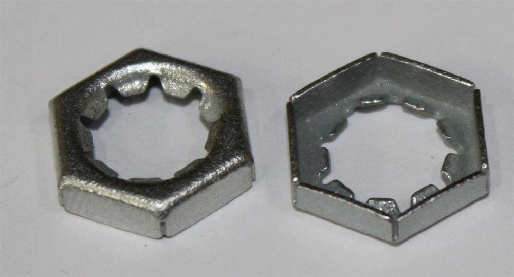 1964-74 Mopar Front Shock Lock Nuts Set - OEM Style Replacement