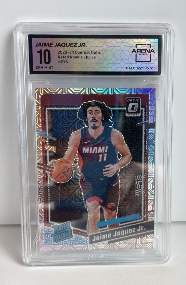 2023-24 Donruss Optic Jaime Jaquez Jr Rated Rookie Choice #216 Arena Club 10