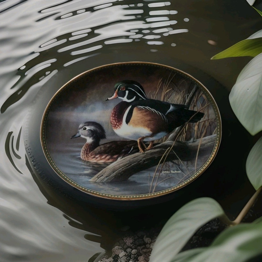 Jim Hautman's Wildlife Collection Set Of Three, Decorative Plates Signed