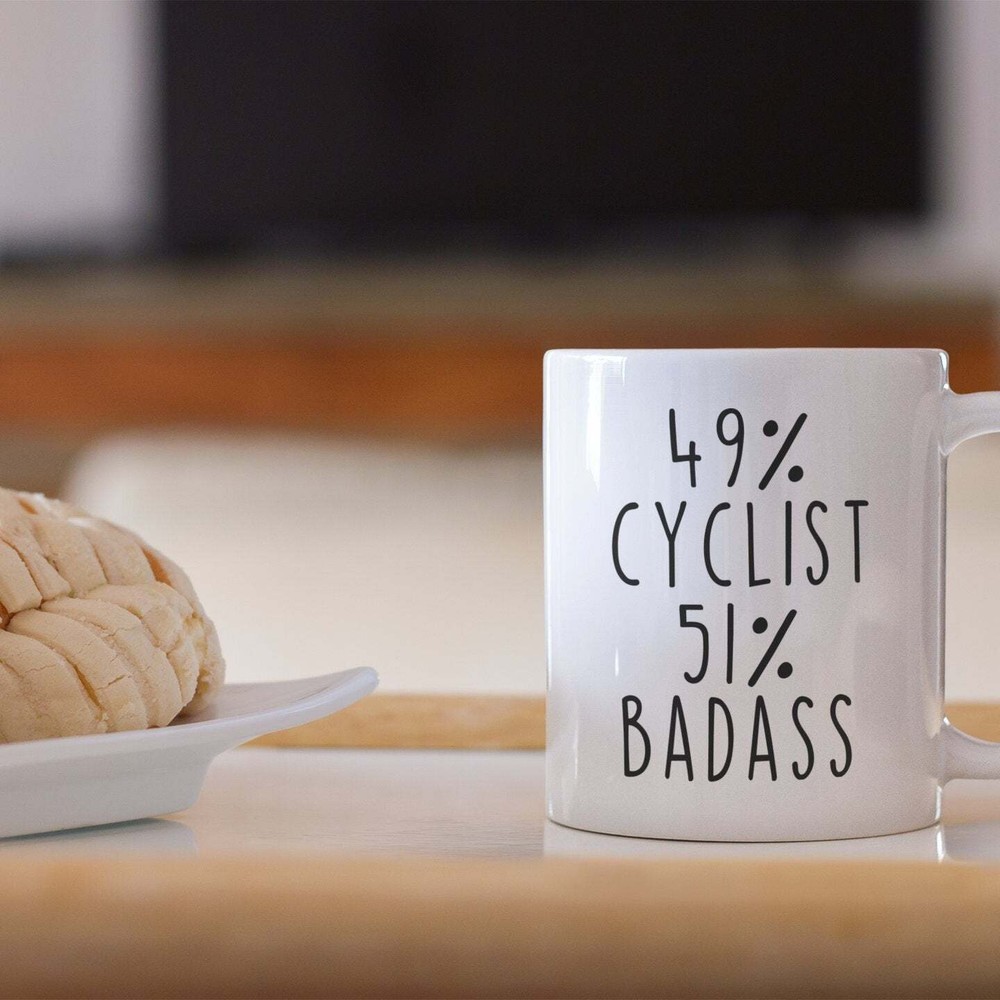 Cycling-Themed Mug for Bike Lovers – Perfect Cyclist Gift