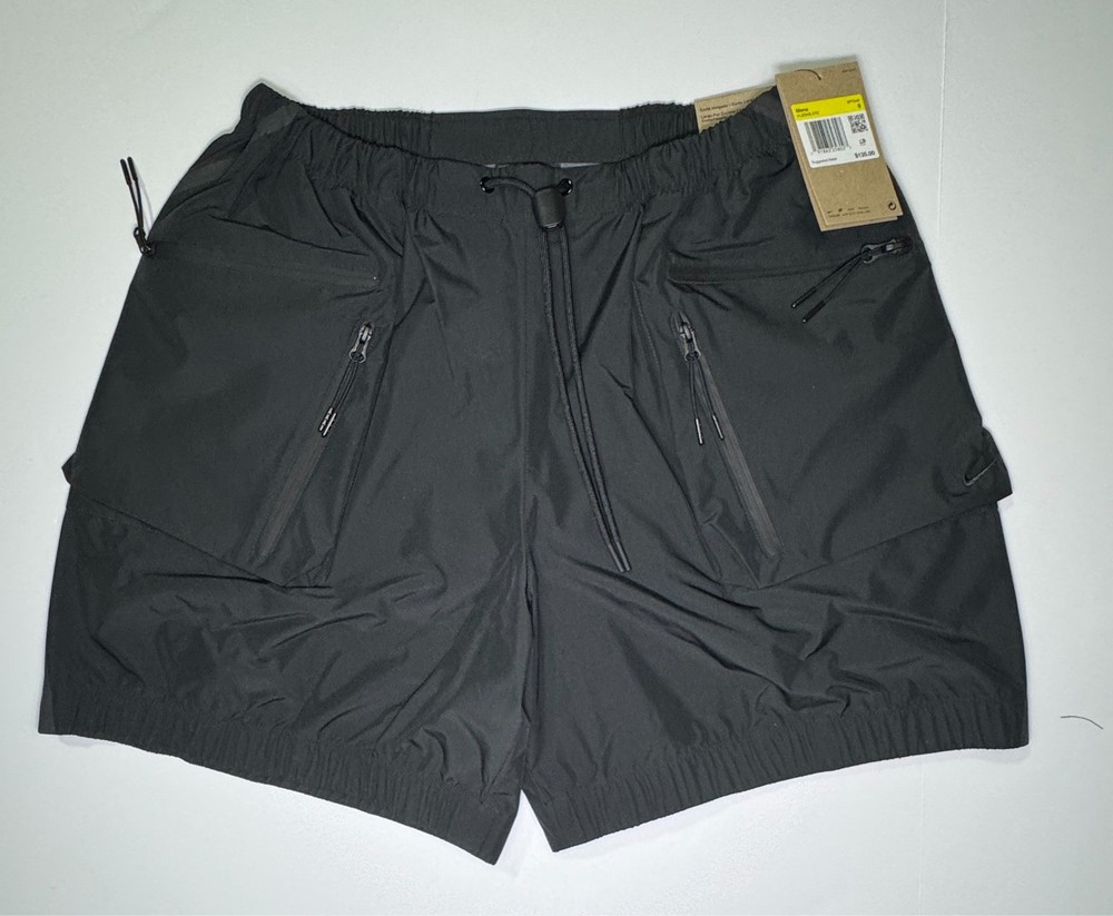 Nike Tech Super Lightweight Cargo Shorts Black Men’s S HJ2946-010