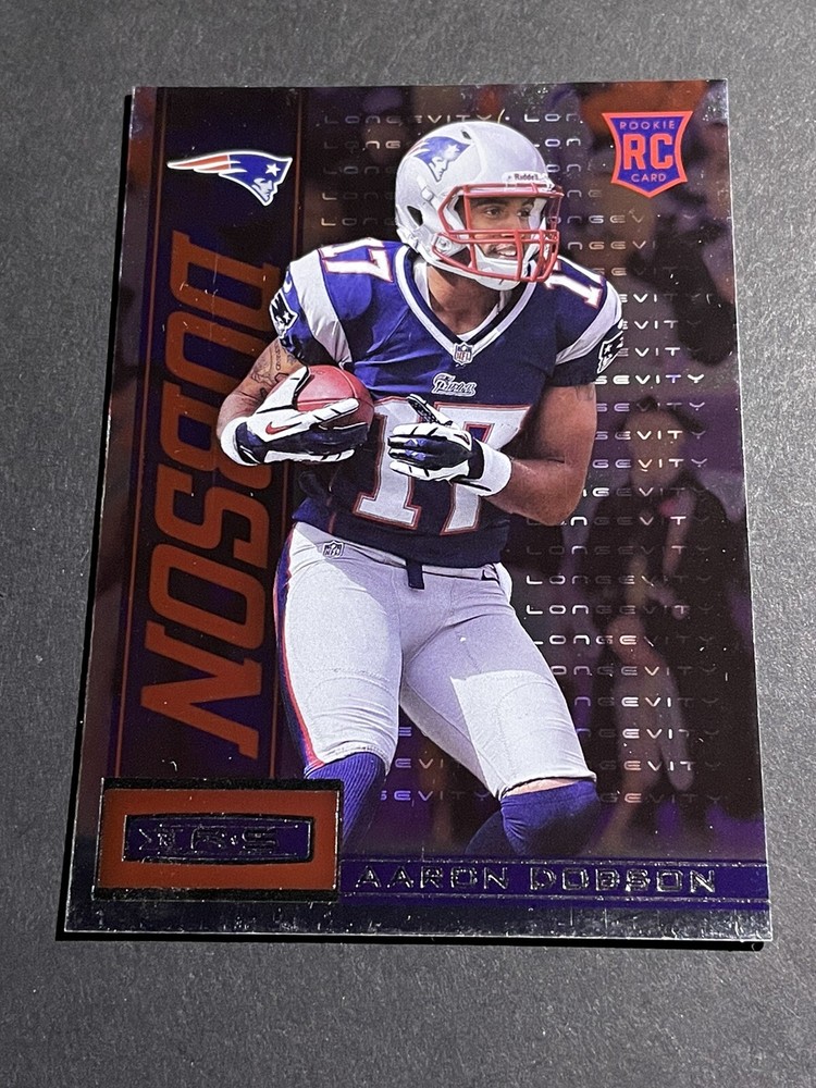 2013 Rookies & Stars Aaron Dobson Longevity Rookie Card - New England Patriots