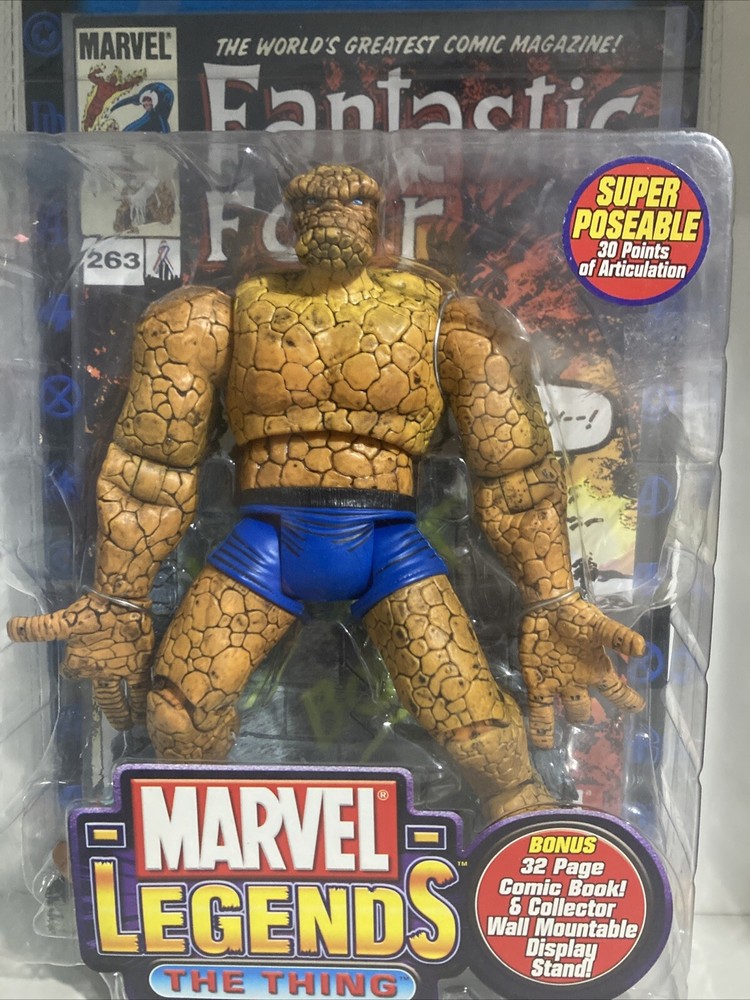2002 Marvel Legends Series II 2 The Thing Action Figure 6