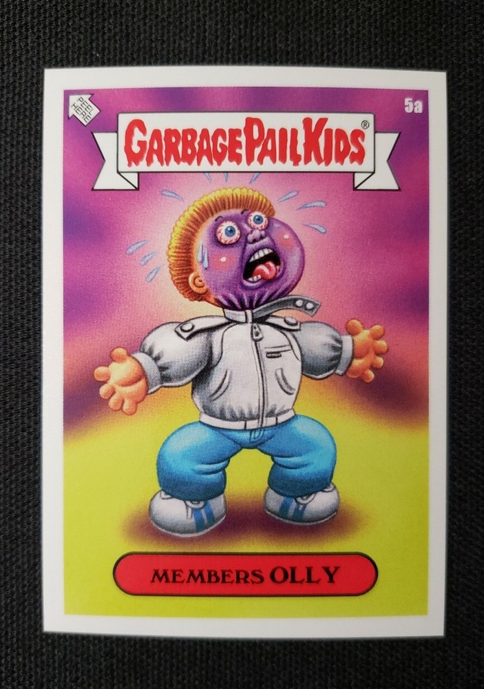 OLLY Garbage Pail Kids 2022 We Hate the 80s Topps 5a GPK Card-image