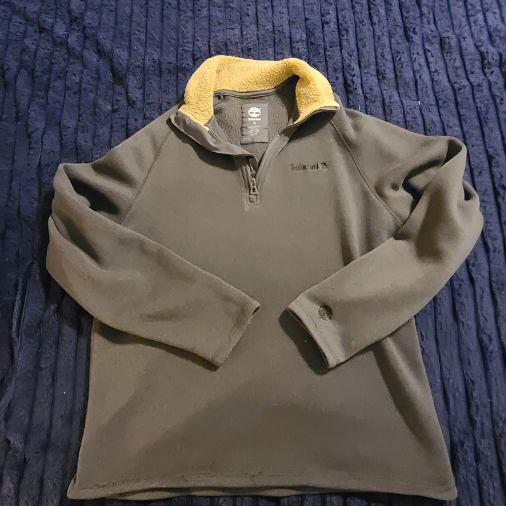 Men's Timberland 1/4 Zip Pullover Sweater Size XXL