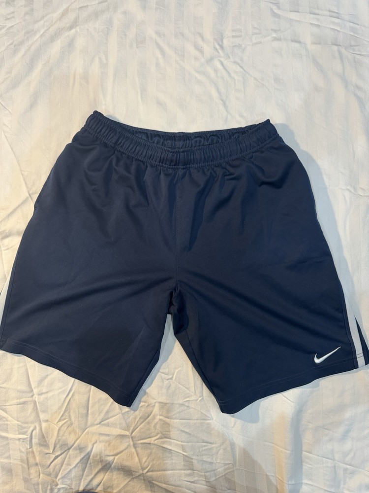 Nike Men's Basketball Athletic Shorts (Size Medium) - Navy Blue - GREAT SHAPE