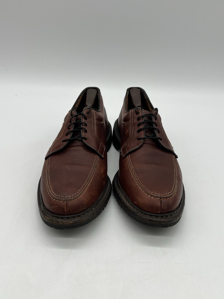 Allen Edmonds Wilbert Men’s Size 9.5D Brown Leather Oxfords Casual Dress Shoes.