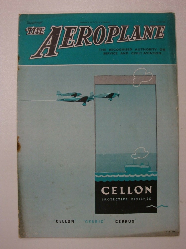 Aeroplane 17 Mar 1944 (Airfield Defence, Halifax Undercarriage, Antonov RAF WW2)