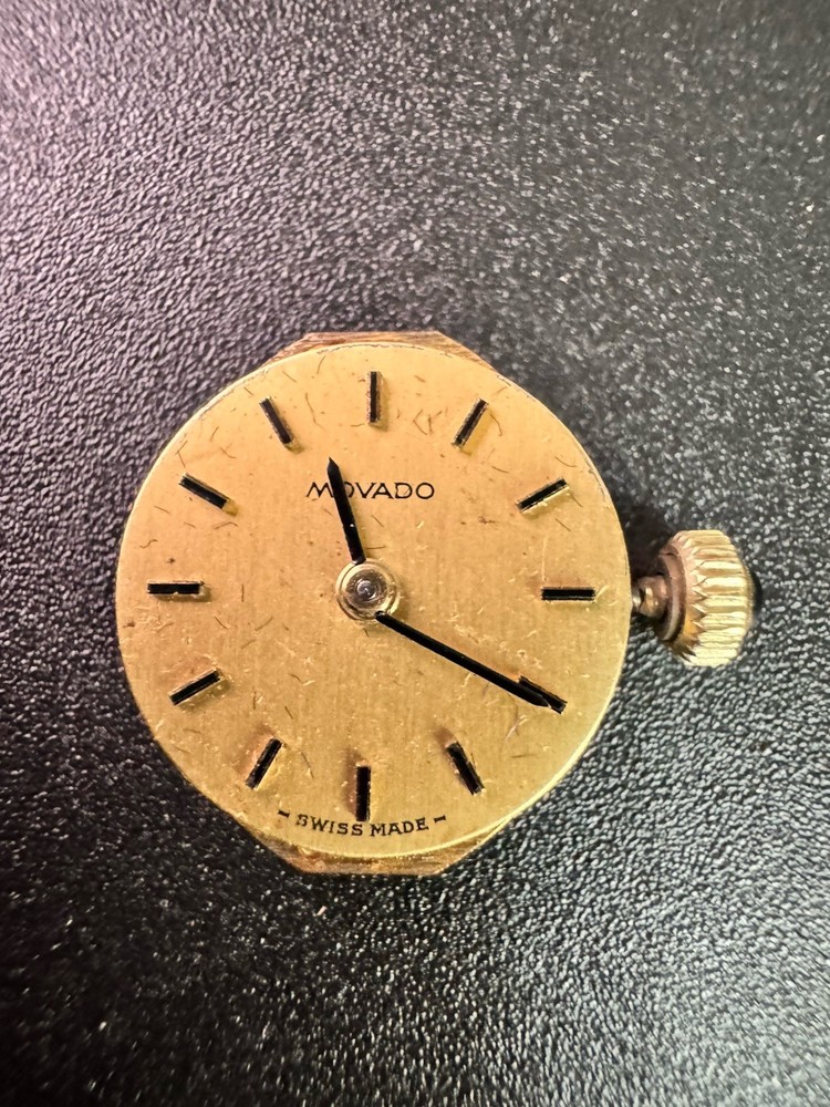 Vintage Movado 17-Jewel Wristwatch Movement