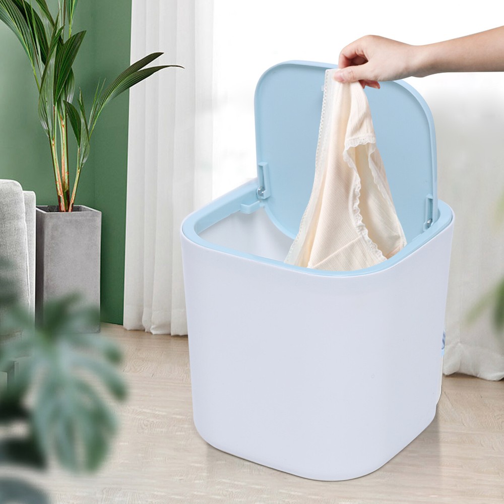 Mini Compact Washing Machine Portable Rotating Clothes Washer Spinner Cleaners