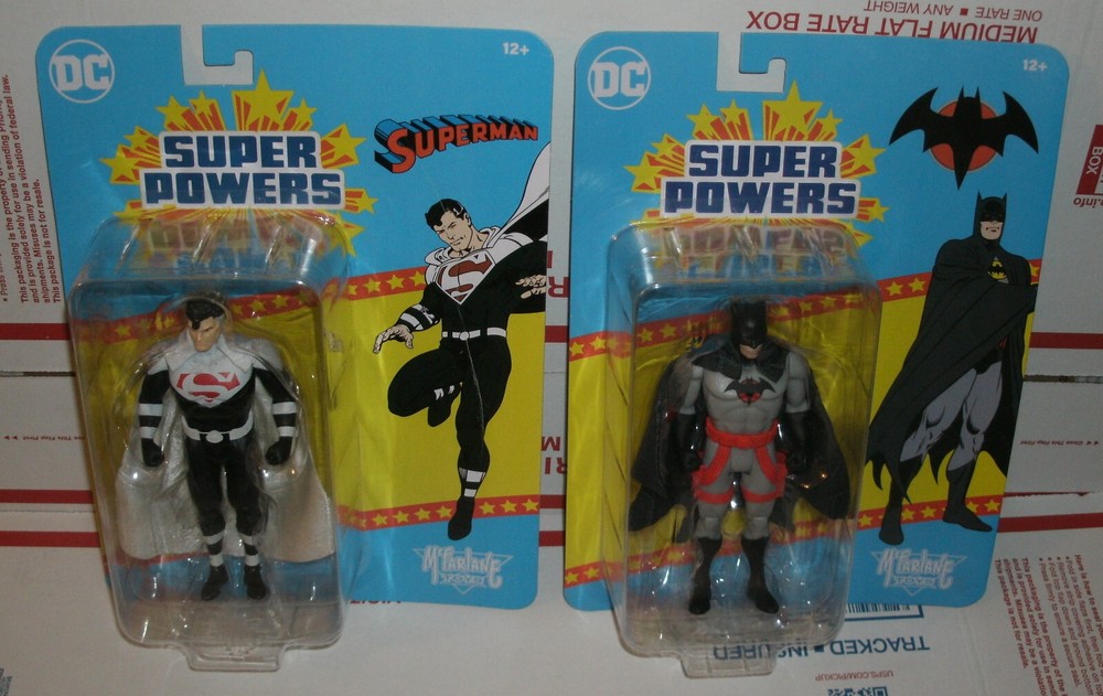 DC Super Powers Lord Superman & Thomas Wayne batman McFarlane Toys brand new