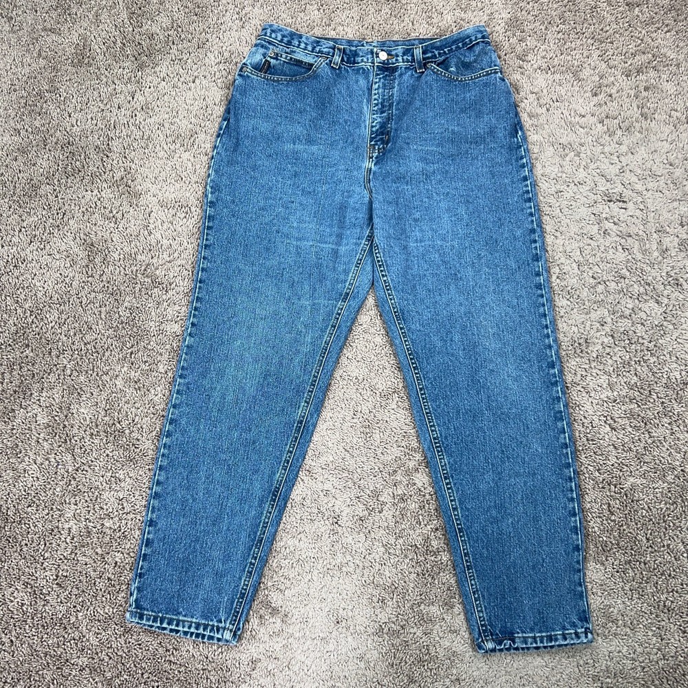 Vintage Faded Glory Jeans Womens 16W Tapered High Waisted Mom Classic Western