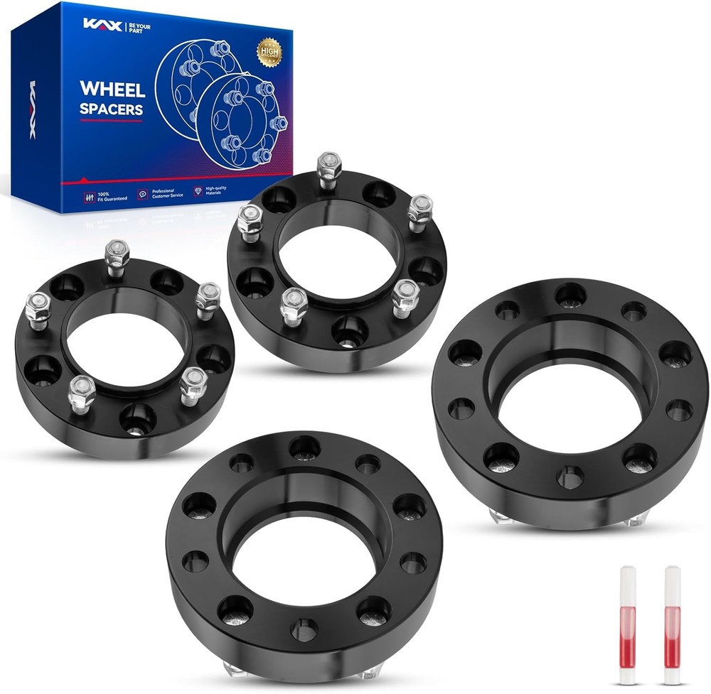 5x150 Wheel Spacers 1.5in Hub-Centric Forged Aluminum M14x1.5 for Tundra Sequoia