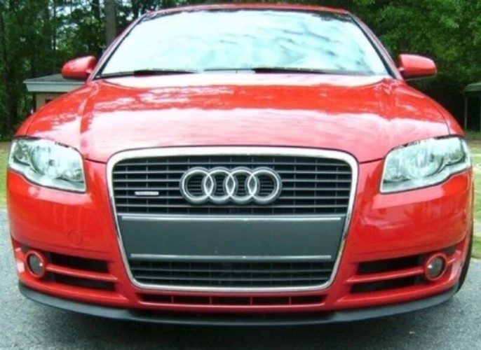 For A4 Audi S4 RS4 B7 Front Bumper Lip CUPRA R Euro Spoiler Lip Splitter 3 pcs