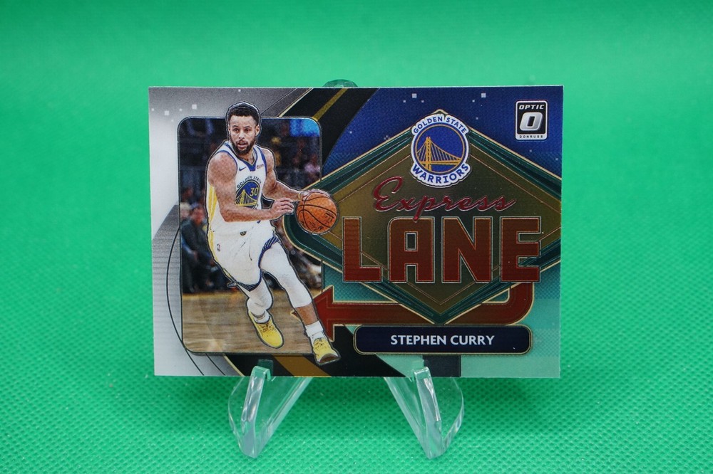 (2 Cards) 2020-21 Donruss Optic Express Lane #3 Stephen Curry TL4